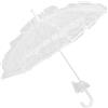 LIFKOME Ombrello Fatto a Mano Ombrello Parasole in Pizzo Da Sposa Decorazione Della Festa Nuziale ne Da Sposa Parasole Floreale in Pizzo Nozze Mini in Black