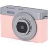 ASHATA Portachiavi fotocamera per adolescenti, 1080P 12MP HD videocamera con schermo LCD da 0,96 pollici, zoom digitale 16X portatile con catena clip per scheda chiave per viaggi