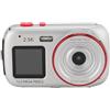 ASHATA Fotocamera digitale a doppio schermo, display a colori anteriore da 2,4 pollici, display posteriore da 1,54 pollici, fotocamera compatta da 72 MP con zoom digitale 16x, lettore MP3 per