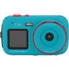 ASHATA Fotocamera digitale a doppio schermo, display a colori anteriore da 2,4 pollici, display posteriore da 1,54 pollici, fotocamera compatta da 72 MP con zoom digitale 16x, lettore MP3 per