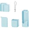 Generic Custodia in silicone per Osmo Pocket 4, set di protezione completa con copriobiettivo, manicotto per lo schermo e cordino per esterni e viaggi
