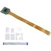 ASHATA per Fotocamera Raspberry Pi, Kit Modulo Mini Fotocamera da 5 MP per Raspberry Pi 3, con Supporto di Montaggio, Cavo 15 Cm, per Zero 1.3/Zero W, Adatto per Appassionati di Fai da Te