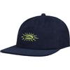 Quiksilver Cappellino Bluff Shade Berretto Baseball Snapback cap Taglia Unica - Blu Scuro