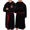 sarcia.eu Accappatoio nero con cappuccio da uomo Harry Potter GRYFFINDOR S