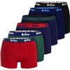 Lee Cooper - Premium Briefs Boxer Uomo in Cotone - Confezione da 6 XXL - Morbidi - Comodi - Elasticizzati - Transpirati - Sportivi - Stile Iconico | Mutande Uomo Intimo Maschile