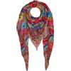 Lorenzo Cana - XXL cashmere seta donna sciarpa panno 50% cashmere 50% seta colorata stampa multicolore 140 x 140 cm fazzoletto cambio sciarpa Stola colorato Pashmina 78637, multicolore, 140 x 140 cm