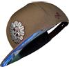Cadency Snapback Caps Uomo Maya, Berretto da baseball, visiera dritta, qualità premium, 100% cotone, durevole, taglia unica, unisex, oliva, regolabile