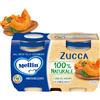 Mellin Zucca 100% Naturale Omogeneizzato Bambini 2x125g