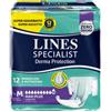 Lines Specialist Derma Protection Pannoloni Mutandina Assorbenza Maxi Plus Taglia L 12 Pezzi