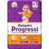 Pampers Progressi Pannolino Assorbente Comfort Taglia 6 Xl 17 Pezzi