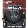 Klotz SC3-L2FF0100 Lautsprecherkabel 1 m - Cavo per altoparlanti