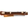 Aulos C-soprano Flauto dolce Bel Canto 105A - marrone/color avorio - diteggiatura barocca, con doppi fori - con custodia, scovolino, tabella delle diteggiature - poggiadito rimovibile - 3 pezzi