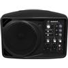 Mackie SRM150 - Monitor Cassa Attiva con EQ a 3 Bande e Mixer a 3 Canali da 150W, Nero
