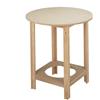 Aranaz- Tavolo Camilla - Rotondo - Legno di Faggio - Tavolo da Pranzo da Giardino o Terrazza - 60 x 75 cm