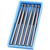 OUNONA Set 6 Pezzi Frese Rotanti in Carburo di Tungsteno 2,35 Mm per Incisione e Lucidatura Legno e Gioielli Utensile Rotante Resistente e Preciso