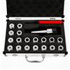 OUKANING Set di pinze di precisione MT3 ER32, 21 pezzi, pinze di serraggio per fresatrice 3-20 mm