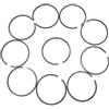 MIGHTY SCAPERS Piston Ring Kit 60mm x 1.5mm per la riparazione del motore Chainsaw Compatibile con 31203120XP K1250K1260 MS880 084 088