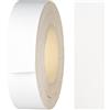 haggiy Bordatura in melamina con adesivo termofissante, 21 mm x 5 m | Bordatura da stirare per ripiani e lastre | Nastro per bordi - Decorazione: Bianco Artico
