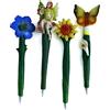 DLM Bomboniere DLM 33961 (Kit 12 Pezzi) Penna in Resina Fiore Girasole Farfalla Violetta Fata Fatina Comunione Nascita Compleanno Regalo Confettata Segnaposto bomboniera
