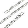 LSHIJI Catena per Borsa 20 cm-160 cm Catena di Metallo for Tracolla Borsa Borse Cinghie for a Manici Parti amp;Accessori(Silver,40cm)
