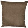 LI.G. 2 PZ - LI.GI. ZA425 CUSCINI DECORATIVI PER DIVANO SALOTTO ARREDO CASA COLORATI VARI COLORI CM 40X40 (Marrone) PRODOTTO ITALIANO MISTO COTONE