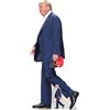 STAR CUTOUTS Cartonato SC4510 Donald Trump Walks, altezza 197 cm