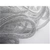 YYCRAFT YYCRAF - Tubo in rete resistente, 9 m, per ghirlande, Cyberlox Crin Crafts, 16 mm, colore: Argento