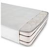 Casatessile - VP PROTECTION Telo Impermeabile Letto Traversina Anti Pipi | Protezione da Urina Lavabile in Lavatrice | Traspirante e Antiacaro | Bianco, Singolo 110x140 cm