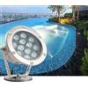 JOUFNING Faretto Subacquei - Luce Da Immersione A LED, Luci A LED Subacquee Ad Angolo Regolabile A 360°, Luce Da Stagno 24V, Luci Sommergibili In Acciaio Inossidabile Impermeabili IP68 ( Color : RGB , Size : 2