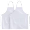 MR.R Grembiuli bianchi a sublimazione, grembiuli bianchi a sublimazione, grembiule bianco unisex per stampa a trasferimento termico, 63,5 x 76,2 cm, bianco, 4