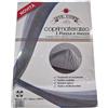 Em.An Srl EMAN - Coprimaterasso Una Piazza e Mezza in Spugna Jersey 150g/Mq a Lavorazione Jacquard (Versione Classica) Elastico Lungo Tutto il Bordo per una Vestibilità Perfetta, per Materasso Spesso 30 cm