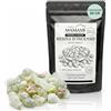 MAMAMI Resina di Incenso Royal Green Hojari 50 g, Boswellia Sacra del Dhofar Oman, Olibano Naturale in Grani dal Profumo Fresco, Mentolato e Resinoso, per Carboncino e Bruciatore (Green Hojari)