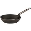 Paderno 11716-28 Padella Lionese con Manico, Padelle Ferro, Padella compatibile con Induzione, Antiaderente, Diametro, 28 cm