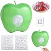 OUOQI Scatola Porta Oggetti In Pellicola Di Plastica,Scatola di Immagazzinaggio per Pellicola Trasparente,200pcs di Sacchetti per Alimenti Freschi,Scatola portaoggetti per coperture Alimentari