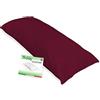 Tex family FEDERA BOBBY UNA PIAZZA E MEZZA MISURA cm. 55 X 140 - Bordeaux