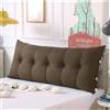UWOBTN Cuscino Schienale Letto E Divano CuscinoLetto Premium 60/80/120/140/150/160/180/200cm Singolo/Matrimoniale Cuscini Testata letto Removibile Lavabile Lettura Schienale ( Color : #4 , Size : 150x60x20cm