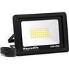 Wegoodlife Faretto LED da 30 W, per esterni, super luminoso, 2335 lm, 3000 K, luce bianca calda, IP66, impermeabile, angolo di diffusione 120°, faretto da esterno per cortile, vialetti, porte