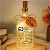 Apjielop 60 Anni Compleanno Donna, Regalo 60 Anni Donna, Luce Notturna in Bottiglia di Vetro, Regalo Natale, Idee Regali Compleanno Nonna, Mama, Moglie, Zie, Amica, Sorella