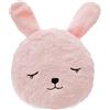 ATMOSPHERA CREATEUR D'INTERIEUR - Cuscino coniglio rosa per bambini d28cm