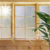 GQINGHUA Pellicola Adesiva per Vetri Box Doccia 75 x 200 cm, Statica Protezione Traslucida Privacy, Rimovibile Riutilizzabile, Anti Uv, Pellicola Privacy Pellicola Finestre, per Casa Cucina, Mosaico