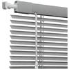 AJTXCSFOQL Senza Foratura Tende Veneziana in alluminio 120 135 118 104 98 cm, 25mm Veneziane da Interno/Esterno per Finestre, Protezione dalla luce e ai raggi solari, Kit di montaggio incluso(Grigio)