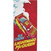 Jay Franco Kids Disney Cars Telo Mare in Cotone 100% - 71 x 147 cm Asciugamano Super Morbido, Piscina e Viaggio, Prodotto con Licenza Ufficiale, Rosso