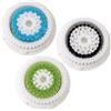 SEPWGUMD 3 Pezzi Spazzola Pulizia Viso - Testina Sostitutiva per Elettrica Spazzola Viso, Pelle Cleaning Brush per la Pulizia Profonda, la Rimozione Dell'acne, Il Massaggio del Viso