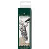 Faber-Castell - Pennarelli Pitt Artist Pen, 4 spessori di tratto, nero