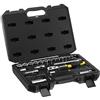 STANLEY set chiavi a bussola att. 3/8 - 45 pz
