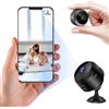 Générique Telecamera WiFi 1080P HD di Sorveglianza interna/esterna senza fili, telecamera di sorveglianza portatile con visione notturna IR, rilevamento del movimento