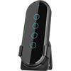 Agwuoetr Home 433 MHz 4 Ev1527 Chiave di Codifica Interruttore di Controllo Remoto Trasmettitore Wireless Nero