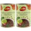 ViviBio Zuppa Lenticchie Verdure 400 g (Confezione da 2)