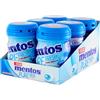 Samicash Mentos Pure Fresh Freshmint, Chewing Gum, Gusto Freshmint, 6 Barattoli di Gomme da Masticare, Senza Zucchero, Senza Glutine, con Xlitolo, Alito Puro, Freschezza Intensa, da portare Sempre con Se