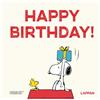 Lappan Verlag Peanuts Geschenkbuch: Happy Birthday!: Snoopy, Charlie Brown und Co gratulieren | Kleines Geschenk zum Geburtstag mit Widmungsseite